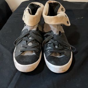 REBECCA MINKOFF FOLD OVER HIGHTOP LOWTOP Shoe Sneaker